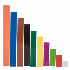 Colored Fraction Strips