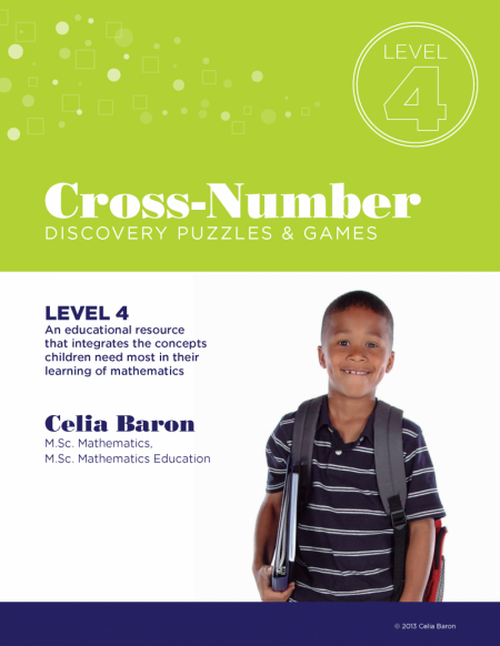Cross Number Discovery Puzzles & Games: Level 4 (Book)