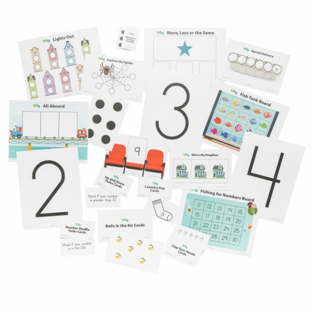 Early Numeracy: Words, Symbols, and Quantities Activity Board Box Set (RSM1)