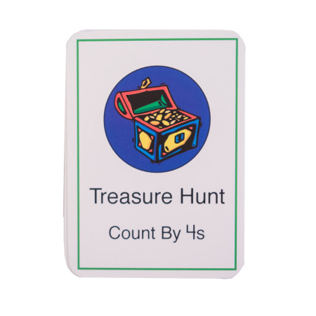 Cards, Treasure Hunt by 4