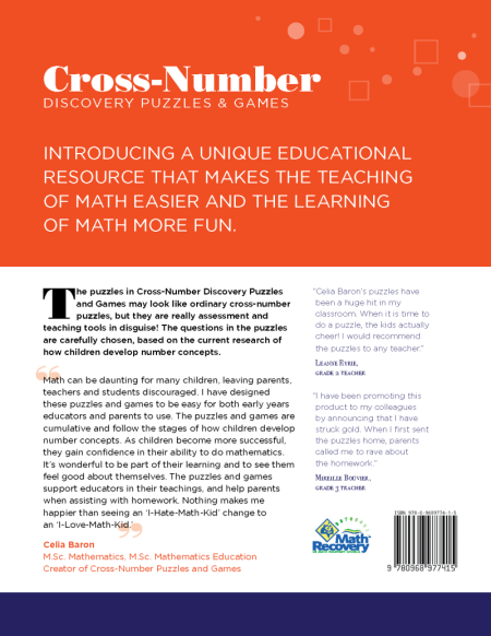 Cross Number - Level 1 Book