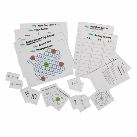 Multiplication & Division: Strategies & Basic Facts: Activity Board Box Set (RSM8)