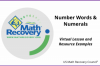 Number Words and Numerals Slide Deck (Order ONLY 1 download per email & order WITH THE ACCOUNT of the end user) - Click HERE for multiple order instructions