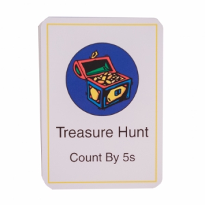Treasure Hunt Card Deck (by 5s)