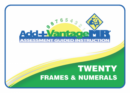 Individual Twenty Frames & Numerals Card Deck